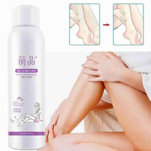 Spray Epilation,Hair Removal Spray,DéPilatoire Indolore,Non-Irritant pour dépilatoires,Spray épilatoire pour Hommes et Femmes