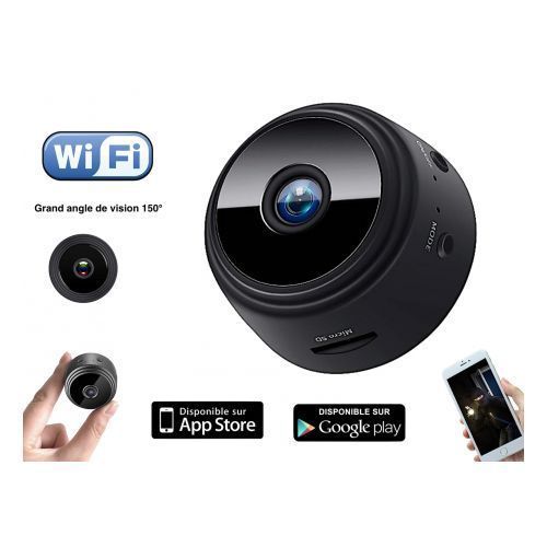 Mini caméra espion WiFi HD 1080P Caméra de surveillance Rohs