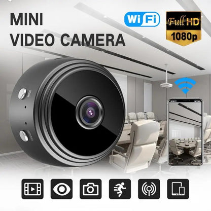 Mini caméra espion WiFi HD 1080P Caméra de surveillance Rohs