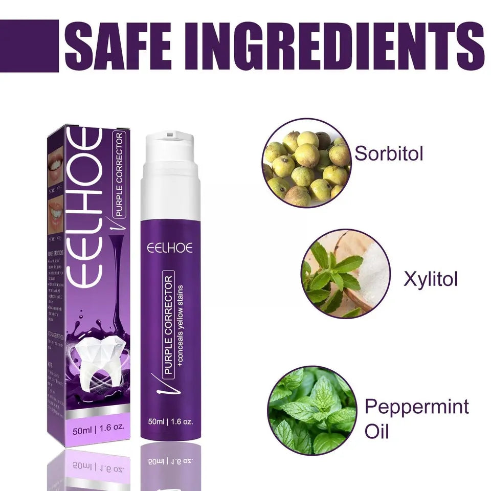 Eelhoe Dents De Nettoyage Taches Enlève L’haleine Rafraîchir Les Dents Blanchiment Mousse Oral Mousse Dentifrice