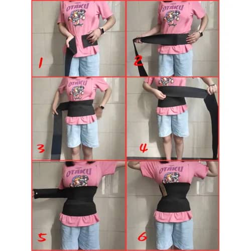 Ceinture Corset , Gaine Amincissante Réglable Serre-5 M