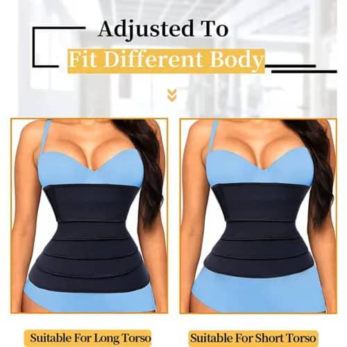 Ceinture Corset , Gaine Amincissante Réglable Serre-5 M